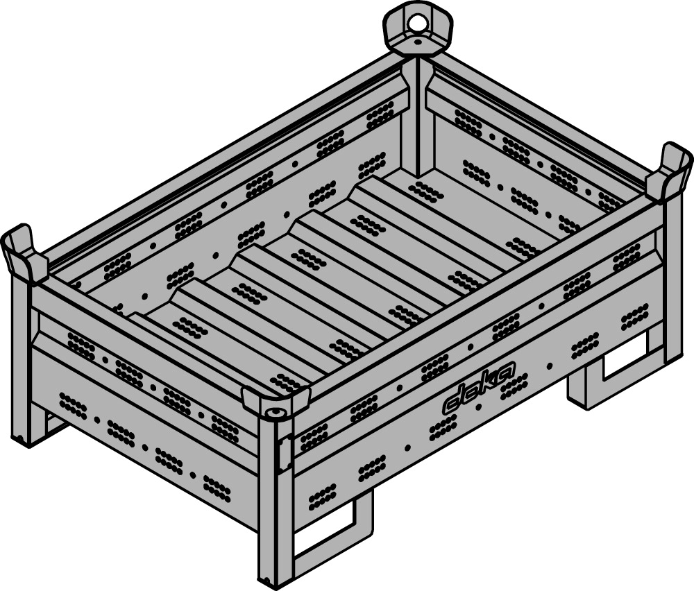 Rail de blocage universel DokaXlight 0,70m